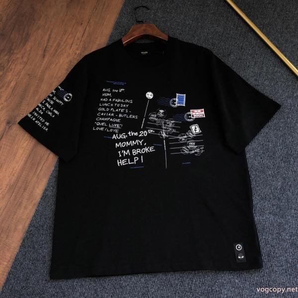 FENDI大人気カラー入荷！ 美しい 2026新発売ブランド 偽物 激安半袖Tシャツ 0 