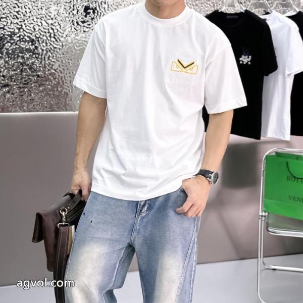 FENDIコピー 商品 通販半袖Tシャツ人目を引く存在感 上質な素材採用 最大の魅力 5