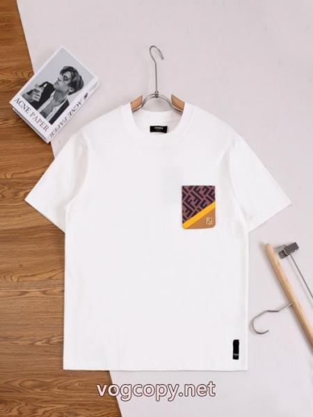 半袖Tシャツ偽 ブランド 販売FENDI北欧ブランド 人気セール260%新品 新作入荷格安 1