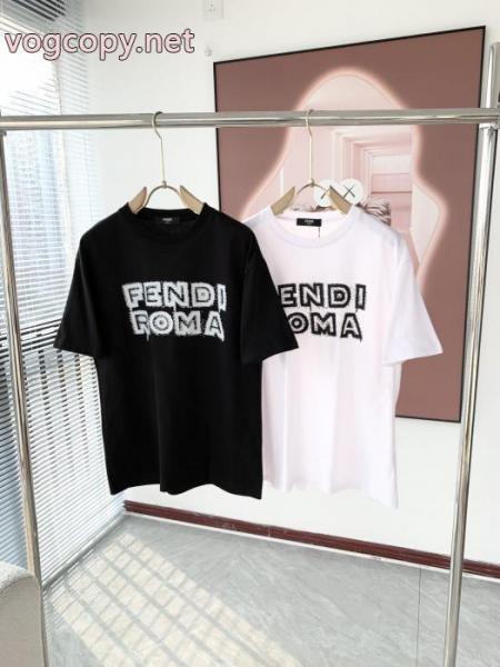 期間限定SALE 大注目 早い者勝ち オフィスにも半袖Tシャツ激安 ブランドFENDI 1