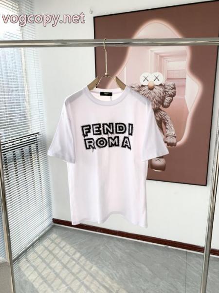期間限定SALE 大注目 早い者勝ち オフィスにも半袖Tシャツ激安 ブランドFENDI 3