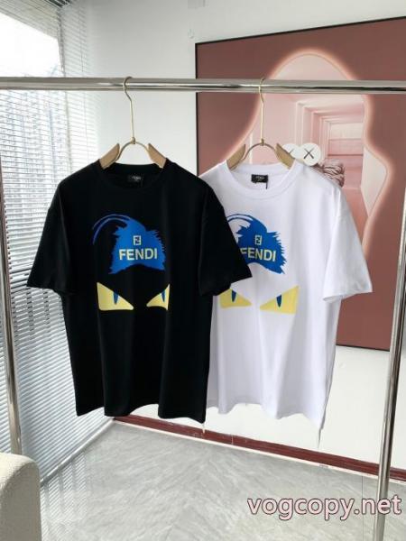 半袖Tシャツ偽 ブランド 通販FENDI様々なコーディネートに 大人気商品 数量限定SALE 2
