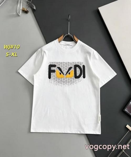 FENDI最新商品 高級感UP セレブ多数愛用スーパー コピー半袖Tシャツ 1