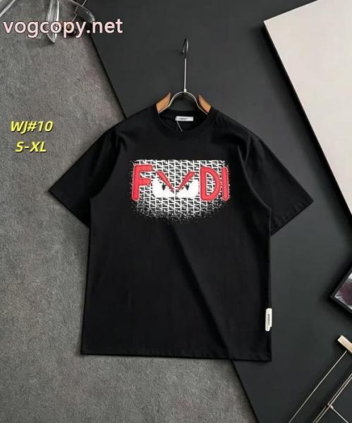 FENDI最新商品 高級感UP セレブ多数愛用スーパー コピー半袖Tシャツ 2