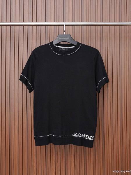 通販 ブランドFENDI上質感 雑誌掲載 夏季新作品半袖Tシャツ 0 