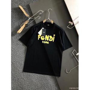 コピー 品 ブランド半袖TシャツHipHop 世代不問 ラグジュアリーブランドFENDI