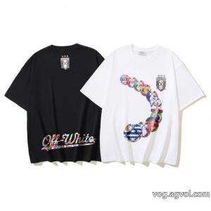  2026ブランド コピー2026新作限定 今年の夏は着こなし 定番カラーOff-White半袖Tシャツ