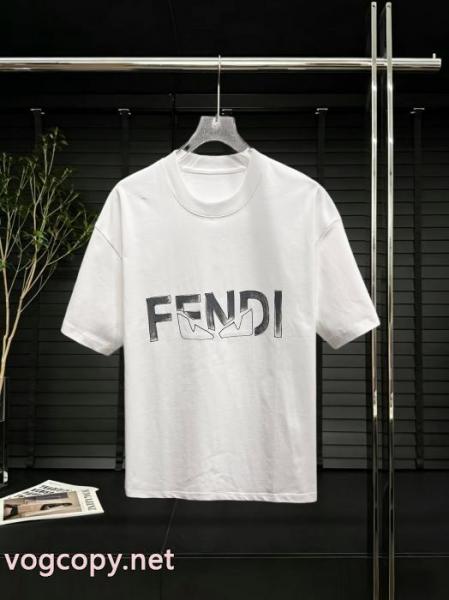 おしゃれ上級者に着 今季爆発的な人気定番商品 ファッションの最先端!通販 ブランド半袖TシャツFENDI 4