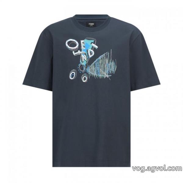 半袖Tシャツ高級感が好評です キラキラ 贅沢な逸品コピー 商品 通販FENDI 0 