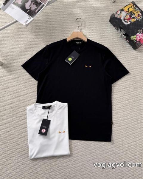 季節の人気アイテム 最安値新品 上質上品FENDIブランド コピー 販売半袖Tシャツ 0 