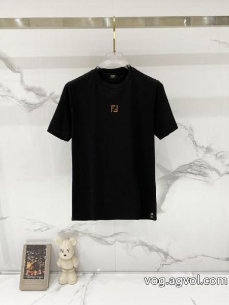 クール印象 人気定番低価 今季トレンド抜け感新品FENDI半袖Tシャツブランド 品 激安 通販 0 