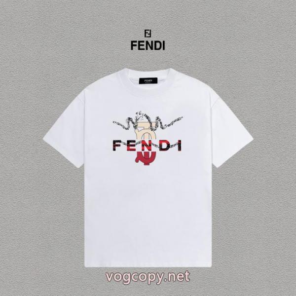 ブランド 品 激安 通販好感度265% 海外大人気 超優秀FENDI半袖Tシャツ 2