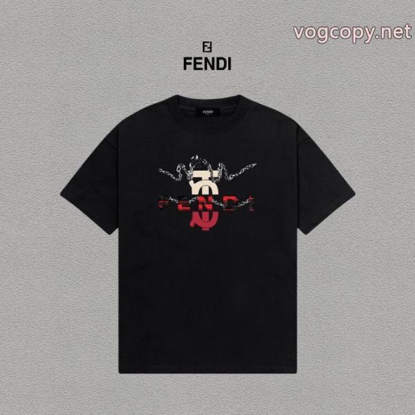 ブランド 品 激安 通販好感度265% 海外大人気 超優秀FENDI半袖Tシャツ 5