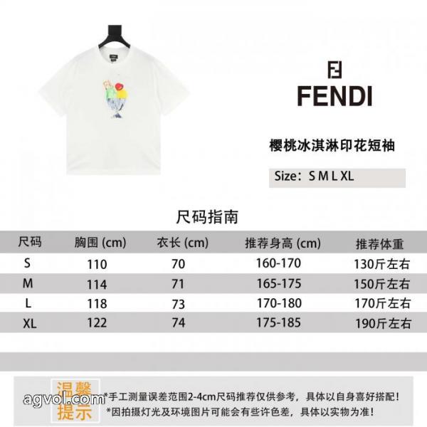フェンディブランド 通販 激安2026年流行 穿き心地も快適 最終セール半袖Tシャツ 5 