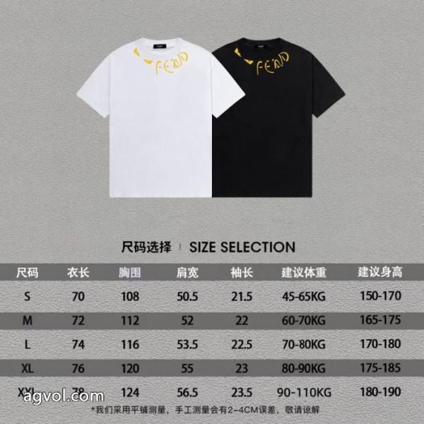 新作追加! 素晴らしい2026の新作 VIP価格人気スーパー ブランド コピーFENDI半袖Tシャツ 3