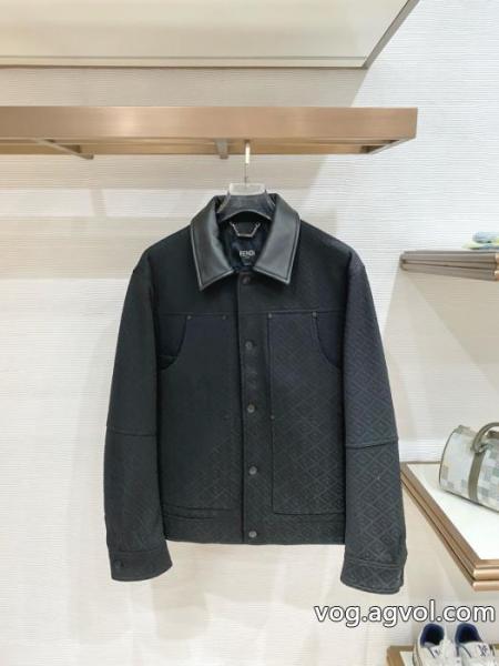 今シーズンは特に人気 雑誌掲載モデル!! 通勤の定番コピー ブランド 販売FENDIジャケット 0 
