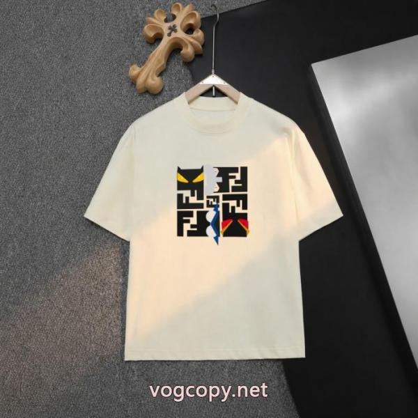 スーパー コピー 通販 優良フェンディ早者勝ち SALE! お洒落な印象に半袖Tシャツ 2