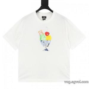 フェンディブランド 通販 激安2026年流行 穿き心地も快適 最終セール半袖Tシャツ