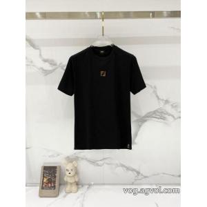 クール印象 人気定番低価 今季トレンド抜け感新品FENDI半袖Tシャツブランド 品 激安 通販