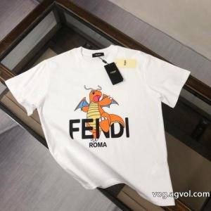 大人気の冬季限定発売中 男女共用 爆買い品質保証TシャツFENDIブランドスーパーコピー2026.