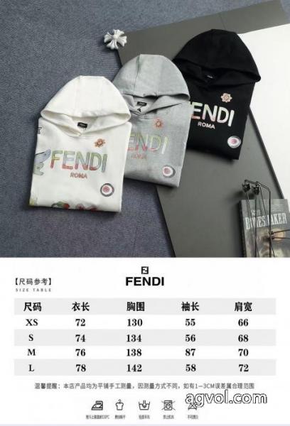 スーパー コピー 販売大人のブランド 稀少*新品 ストリートで人気の高いパーカーFENDI 6