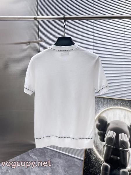 フェンディfendi 2026 ss新作半袖丸首ニットセーター、ハイエンドバージョン! 4