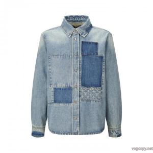 個性的なデザイン 定番デザイン SS26限定版ブランド 激安デニムのコートLOUIS VUITTON