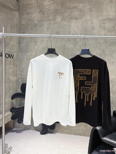 FENDIフェンディの新作長袖パーカーTシャツに 0 